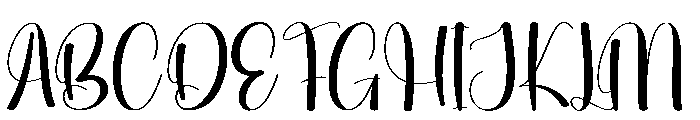 Christmas Overheat Font UPPERCASE