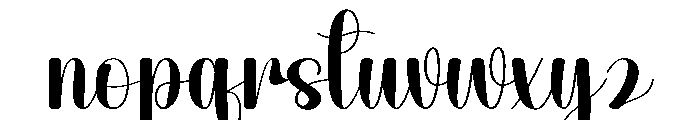 Christmas Overheat Font LOWERCASE