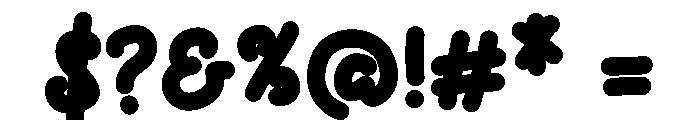 Christmas Pipow Font OTHER CHARS