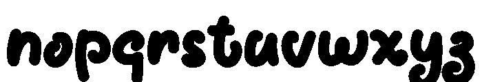 Christmas Pipow Font LOWERCASE