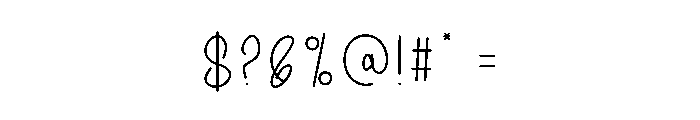 Christmas Quote Font OTHER CHARS