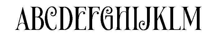 Christmas Radiance Font UPPERCASE