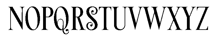 Christmas Radiance Font UPPERCASE