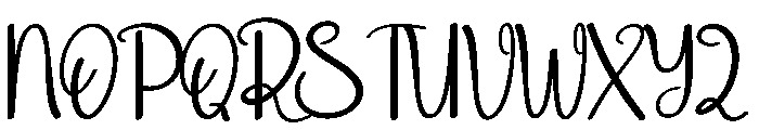 Christmas Relation Font UPPERCASE