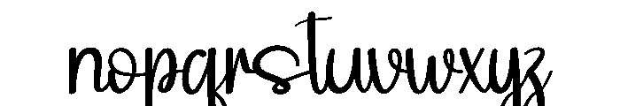 Christmas Relation Font LOWERCASE