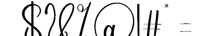 Christmas Rulles Font OTHER CHARS