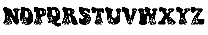 Christmas Santa Hat 2 Font Font UPPERCASE
