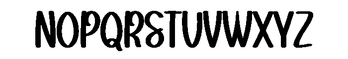 Christmas Santas Font UPPERCASE