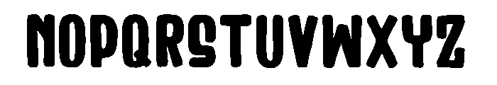Christmas Seafood Font UPPERCASE