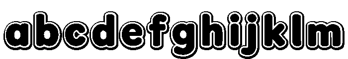 Christmas Shine Outline FONT