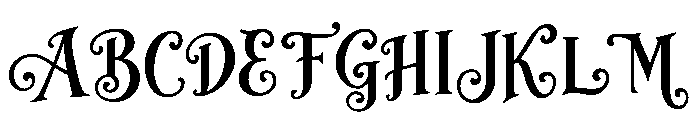 Christmas_Snowluxe Font UPPERCASE
