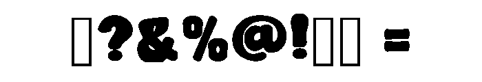 Christmas Snowman Regular Font OTHER CHARS
