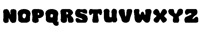 Christmas Snowman Regular Font UPPERCASE