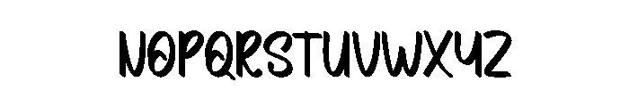Christmas Someday Font UPPERCASE