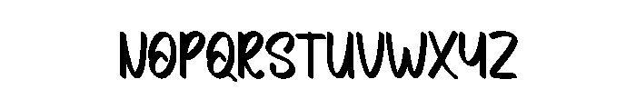 Christmas Someday Font LOWERCASE