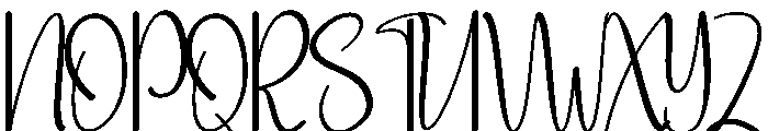 Christmas Someting Font UPPERCASE