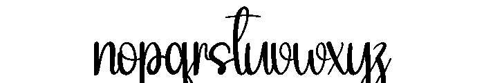 Christmas Someting Font LOWERCASE
