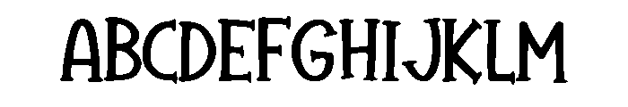 Christmas Spark Regular Font UPPERCASE