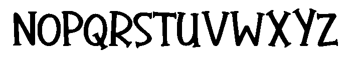 Christmas Spark Regular Font UPPERCASE