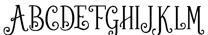 Christmas_Sprig Font UPPERCASE