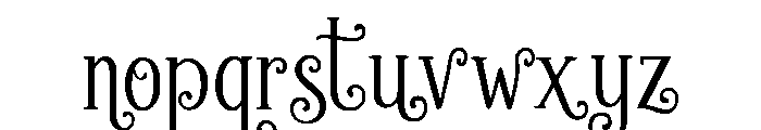 Christmas_Sprig Font LOWERCASE