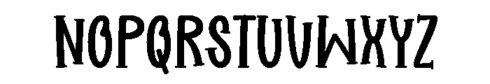 Christmas Sprinkle Font UPPERCASE