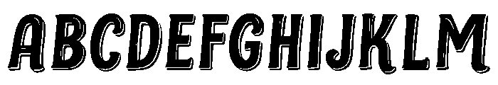 Christmas_Starbloom Font UPPERCASE