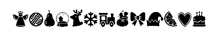 Christmas Sugar Kit Font LOWERCASE