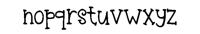 Christmas Sugar Regular Font LOWERCASE