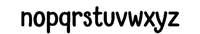 Christmas Sugar Font LOWERCASE