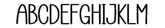 Christmas Sunmory Font UPPERCASE