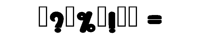 Christmas Sweetie Regular Font OTHER CHARS