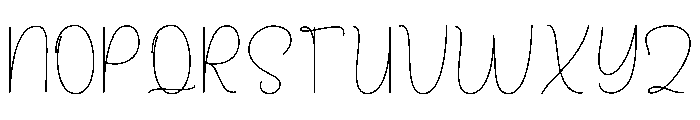 Christmas Traveling Font UPPERCASE