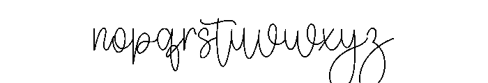 Christmas Traveling Font LOWERCASE