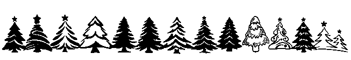 Christmas Tree Bundle FONT