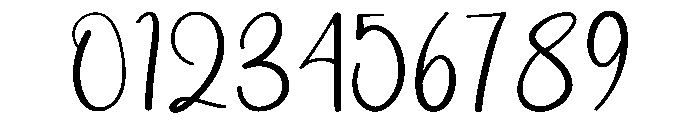 Christmas Underline Font OTHER CHARS