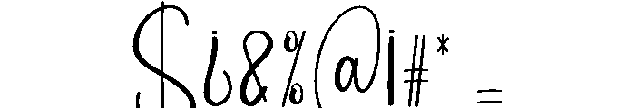 Christmas Underline Font OTHER CHARS