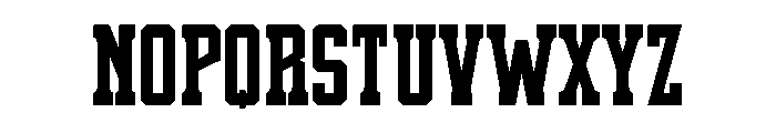 Christmas Varsity Regular Font UPPERCASE