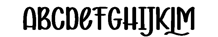 Christmas Vibes Duo Font UPPERCASE