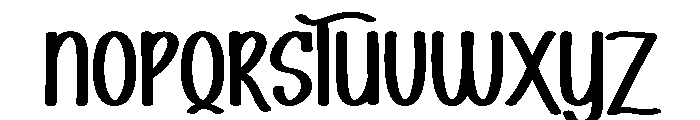 Christmas Vibes Duo Font UPPERCASE