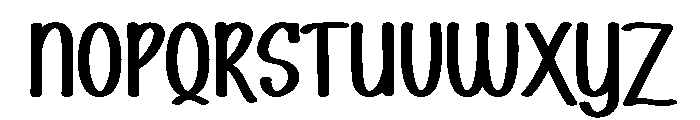 Christmas Vibes Duo Font LOWERCASE