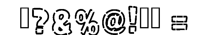 Christmas Village Regular Font OTHER CHARS