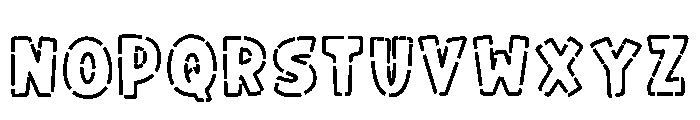 Christmas Village Regular Font LOWERCASE