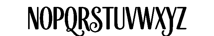 Christmas Waltz Font UPPERCASE