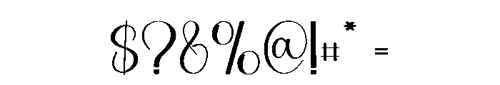 Christmas Waterfall Font OTHER CHARS