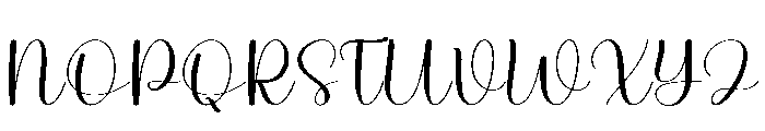 Christmas Waterfall Font UPPERCASE