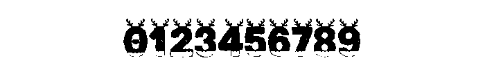 ChristmasArmyBROWN Font OTHER CHARS