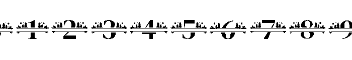 ChristmasMonogram Font OTHER CHARS