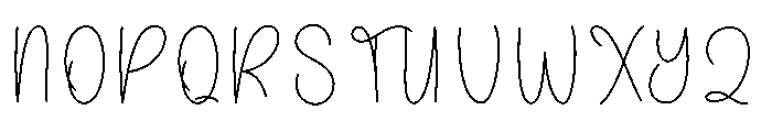 ChristmasPhotography Font UPPERCASE