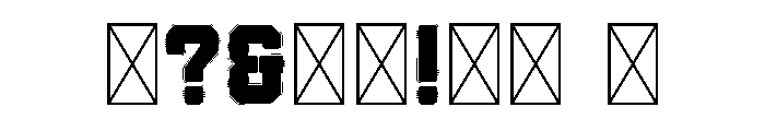 ChristmasSanta-4 Font OTHER CHARS